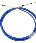 33C Throttle And Shift Remote Control Cable Kit For Yamaha Outboard Engine Boat Steering System Blue 16 Foot 2 Piece