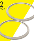Fagor 10 Inch Pressure Cooker Replacement Gasket Pack Of 2 Silicone Sealing Ring for leakproof fit on 10 inch stovetops