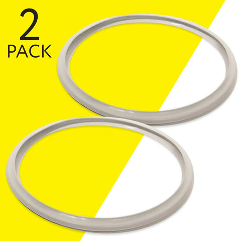 Fagor 10 Inch Pressure Cooker Replacement Gasket Pack Of 2 Silicone Sealing Ring for leakproof fit on 10 inch stovetops