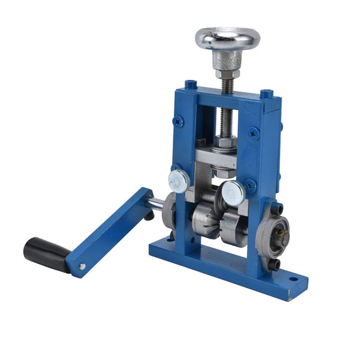 Dual Purpose Automatic Wire Stripper Machine For Copper Cable Works With Electric Drill Or Hand Crank High Speed Steel Jaw Strips 1Mm To 25Mm Wires, close-up view.