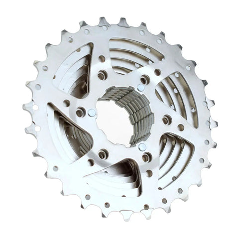 10 Speed Bicycle Cassette For Mountain And Road Bikes 11 28T Nickel Plated Steel High Strength Cogs