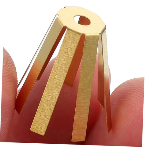 Straight Up Solid Universal Brass Golf Shaft Shim Set Five Piece Kit showing a single brass shim adapter for precise club fitting.