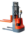 Heavy Duty Electric Walkie Stacker Pallet Jack Built Like A Beast For Smooth Warehouse Lifting And Quick Cargo Haulin Up To 1500kg side view