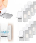 8 Pack Cabinet Magnets For Closure And Magnetic Door Catch, Ultra Thin 2mm Stainless Steel Adhesive Cabinet Latch, No Drill