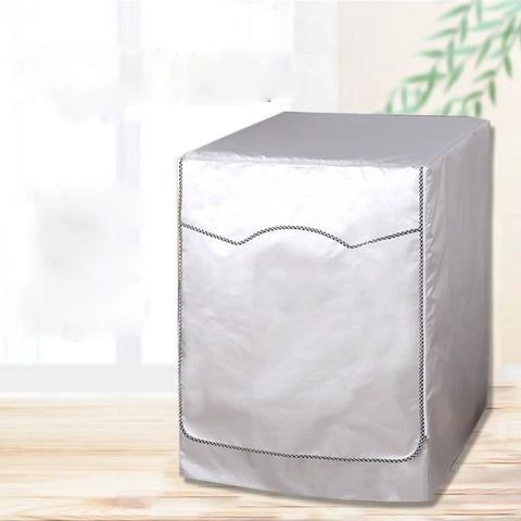 Heavy-Duty Washer and Dryer Cover for Front-Load Machines - Waterproof, Dustproof, UV Shield with visible stitching
