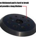 5 Inch 8 Hole Hook And Loop Sanding Pad Replacement For R2600 And R2601 Random Orbit Sander And Polisher Beefy Thick Backing