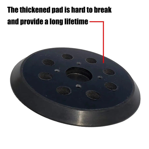 5 Inch 8 Hole Hook And Loop Sanding Pad Replacement For R2600 And R2601 Random Orbit Sander And Polisher Beefy Thick Backing