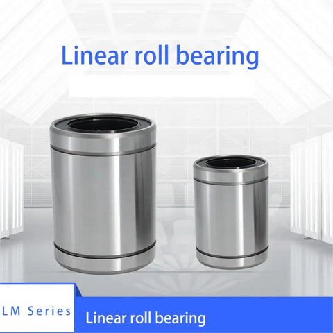 Linear Ball Bearing 3-50mm Kit For CNC And 3D Printer Rails Smooth Motion Easy Install High Precision Linear Guides Durable Low Friction Support For Accurate Motion And Reduced Wear, LM series linear roll bearings