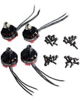 RS2205 2300KV Brushless Motors 4 Pack For FPV Racing Quadcopters 2CW 2CCW With Screws High Thrust Low Noise