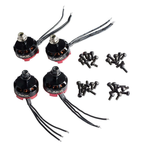 RS2205 2300KV Brushless Motors 4 Pack For FPV Racing Quadcopters 2CW 2CCW With Screws High Thrust Low Noise