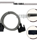 All In One Diesel Engine Diagnostics Kit With Diagmaster Software Parts Manual And DSTi Compatible Electronic Control Unit Diagnostics 4 Pin Cable Tool Set For Farmers Techs And Repair Shops showing a diagnostic 4 pin cable and connectors
