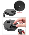 Six Position 1 Inch Telescope Filter Wheel Made From Aluminum Alloy With Sunshade Cover for easy magnetic filter swaps and imaging.