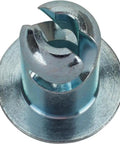 Zinc Coated Steel Oval Head Quarter Turn Fasteners With A Half Inch Grip For Rock Solid Auto Panel Securing Pack Of Ten Universal Quick Release Rivets For Hood Trunk And Access Hatch Sweet No Sweat Install - close-up of fastener