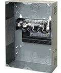Homeline Load Center With Cover 100 Amp Indoor Electrical Panel For Home Wiring 6 Space 12 Circuit One Phase Service Entrance