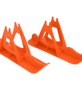 Snow Sledge Board Set For Kids Balance Bike And Scooter Turns Your Ride Into A Fun Winter Sled Portable Orange Snowboard Luge