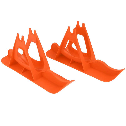 Snow Sledge Board Set For Kids Balance Bike And Scooter Turns Your Ride Into A Fun Winter Sled Portable Orange Snowboard Luge