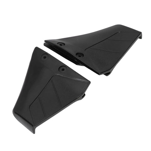 Black ABS Hydrofoil Stabilizer Fins For 4 To 50HP Outboard Motors Plastic Construction With Stainless Hardware Reduces Drag