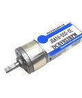 Dc 6v 12v Reversible Gear Motor Rolling Smooth As Butter Delivering Consistent Torque From Twelve To Nine Two Three RPM close-up view.