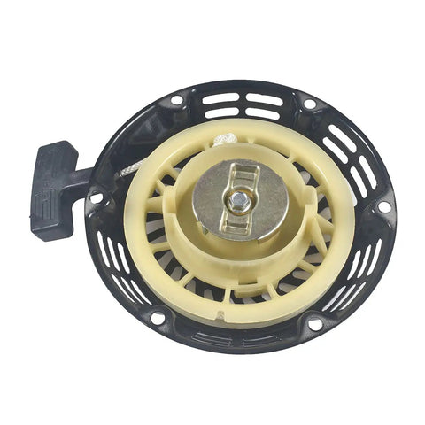Recoil Pull Starter Compatible With Honda GX160 GX200 Engines And 212cc Class Power Equipment, top view of starter mechanism