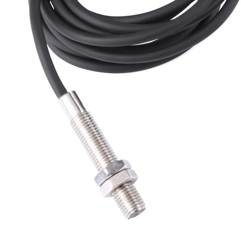 Compact 12 To 24 V DC Diffuse Reflective Infrared Photoelectric Sensor With 3.5 cm Detection, NPN NO Output, M8 Thread Mounting