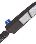 Beast Bright LED Parking Lot Light With Dusk To Dawn Photocell, Wattage Selectable 200W 240W Or 300W, Slip Fitter Mount, Bronze Finish