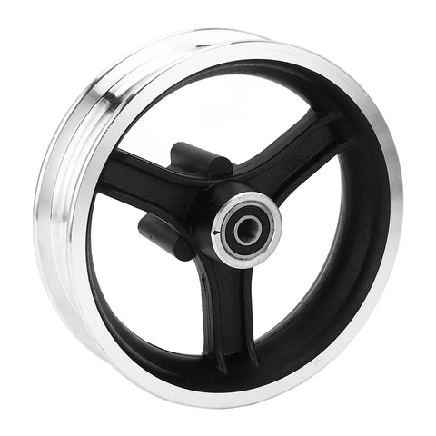 10 Inch Electric Scooter Front Wheel Hub Replacement Part Made From Lightweight Aluminum Alloy With Excellent Heat Dissipation
