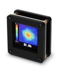 USB Powered AMG8833 Infrared Thermal Imager 8x8 Sensor Array With Housing displaying heat pattern, compact design