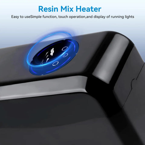 HM100 3D Resin Mixer And Heater With Touch Controls, Smooth Operator Stirrer For Uv Resin, Keeps Prints On Track, Compatible With AnyCubic And Elegoo So You Get Flawless Mixes And Boost Your Printing Game Zero Hassle Guaranteed.
