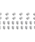 120 PC M4-0.7 X 5mm Grub Screws in 304 Stainless Steel Cup Point Allen Head Internal Hex Socket Drive