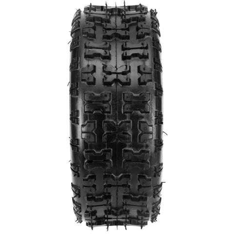 13x5.00-6 Go Kart Tires With Inner Tubes 2 Pack For Razor Dirt Quad Yerf-Dog Motovox MGK10 CK100 SK100 TaoTao E1 E2, detailed tread view