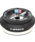 Pimp Your Ride With This Racing Style Steering Wheel Quick Release Short Hub Adapter. Matte black adapter for Honda vehicles.