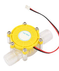 Compact 12V Hydroelectric Water Flow Generator For Tiny Water Pumps And Micro Turbines, Portable DIY Renewable Power Kit