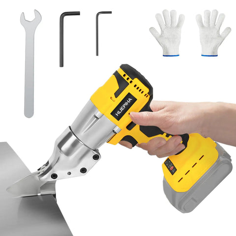 Cordless Sheet Metal Shear Brushless Electric Shears With 360 Degree Pivoting Head And Two Speed Control For Cutting Iron And Stainless Steel And Sheet Metal Battery Not Included Compatible With 20V Max Batteries for indoor outdoor use