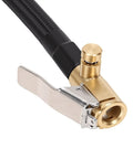 Heavy Duty Tire Inflator Extension 16cm Hose Quick Connect Air Chuck Flexible Adapter For Cars Motorcycles Evs Bikes brass clamp