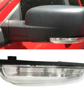 Dodge Ram 1500 Front Mirror Turn Signal Puddle Light Left Driver Side LED Lamp Assembly Replacement 68064949AA