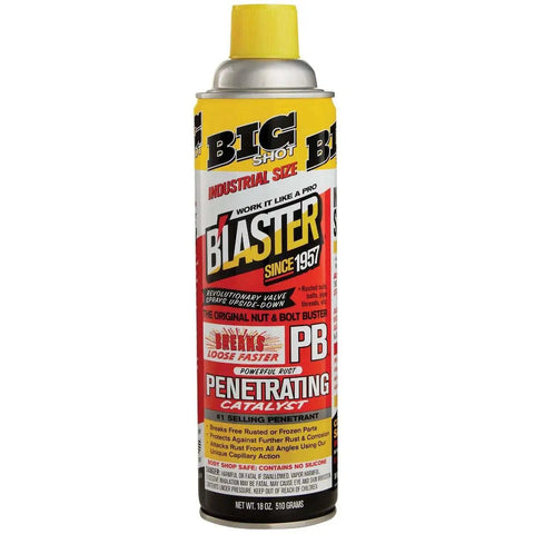 Penetrating Aerosol Oil For Stuck Nuts And Bolts, 18 Oz Can, Quick Lubrication And Rust Busting, Loosens Frozen Parts, Moisture Shield