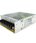 Regulated Triple Output DC Switching Power Supply, 50W 5V 5V 12V, Compact Industrial Control Unit For DIYers And Pros, LEDs And Electronics, High Efficiency, Overload, Overvoltage, And Short Circuit Protection, Indoor Use Only, metal case
