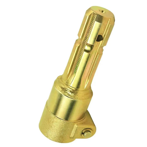 Heavy Duty Pto Shaft Extender Adapter One Three Four Inch Six Spline Male To Female Tractor Implement Replacement Assembly detailed view.