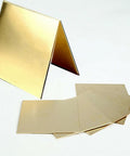 H62 Brass Sheet Metal Plate 100x200x5mm for Machining and Handicraft Model Making Raw Material Panel displayed