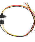 Mini Slip Ring For Three Wire Setup 15A 0 To 600V 150RPM Wind Generator Component With Durable Plastic Housing And Smooth Power Transfer For Rotating Gear