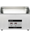 Pro Grade Heavy Duty Ultrasonic Cleaner With 30 Liter Heated Wash Tank And 600W Deep Soak Degreaser product with stainless steel finish.