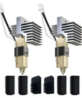 2 Pack 0.4mm Centauri Carbon Hotend Kit For Elegoo CC And CC2 3D Printer With Brass Hardened Steel Nozzle Ceramic Heating