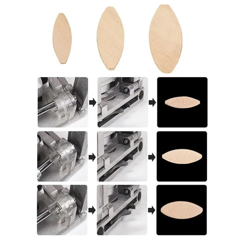 Solid Beech Wood Oval Joiner Biscuits 20 Piece Set For Strong Wood Joining With Superior Adhesion And Tight Bonding in use