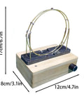 Hands On Perpetual Motion Science Kit With Electromagnetic Cyclotron and Iron Ball Circular Motion Demonstrator Magnetic Drive Tech