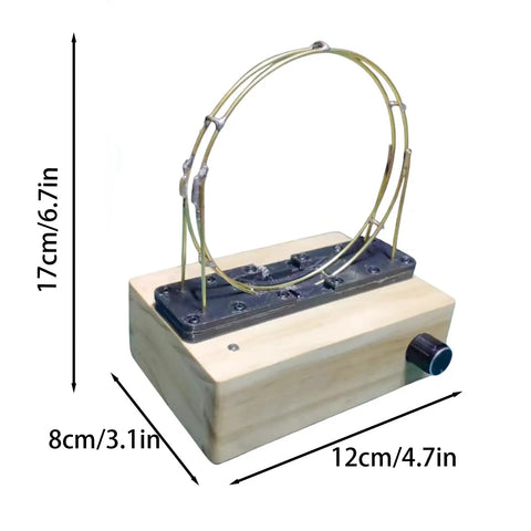 Hands On Perpetual Motion Science Kit With Electromagnetic Cyclotron and Iron Ball Circular Motion Demonstrator Magnetic Drive Tech