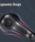 Ergonomic black design of Replacement Kids Balance Bike Seat With 22.2mm Seatpost 19cm Length for comfy rides.