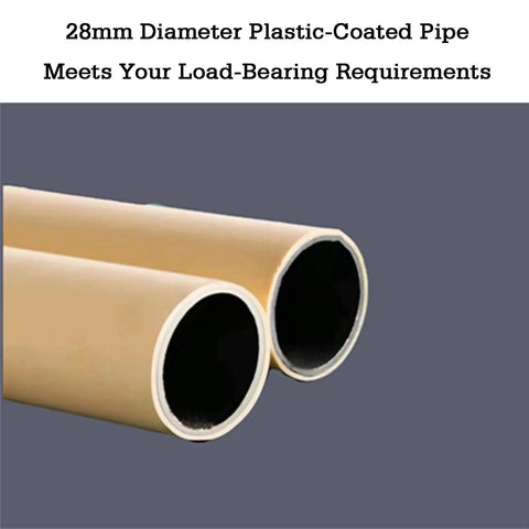 28mm Diameter Plastic-Coated Pipe for Heavy Duty Mobile Cable Rack For Desk Wire Organization Featuring Adjustable Coil Spacing.