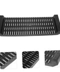 Durable Circuit Board Bracket Anti Static Storage Rack PCB Holder in black plastic for electronics display and organization