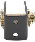 Beefed Up Heavy Duty Lashing Winch Set For 2 Inch Straps Left And Right Bolt On Or Weld On Track Tie Down Tow Dolly For Truck Flatbed Use 3333 Lbs Working Load Limit 10000 Lbs Breaking Strength Black, black steel winch bracket with bolt holes