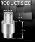 Heavy Duty Aluminum Temperature Door Servo Coupling dimensions with size specifications for Ram 1500 1999-2001 and Ram 2500/3500 1999-2002 replacement